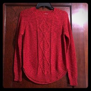New! Beautiful red sweater